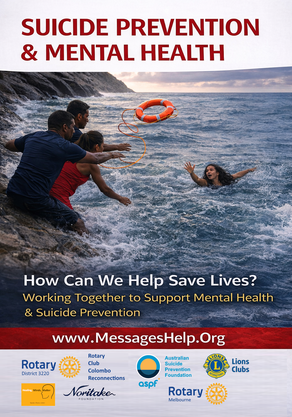 Suicide Prevention & Mental Health Poster